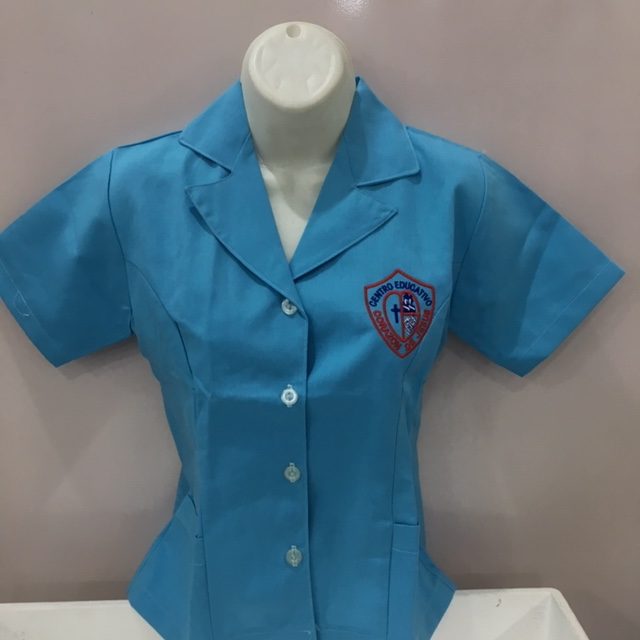 Blusa Azul Corazon de Jesus