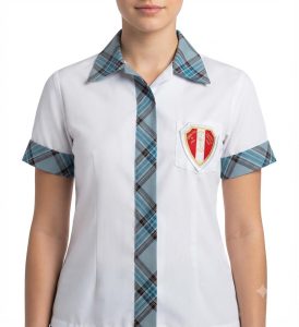 blusa azul serafin