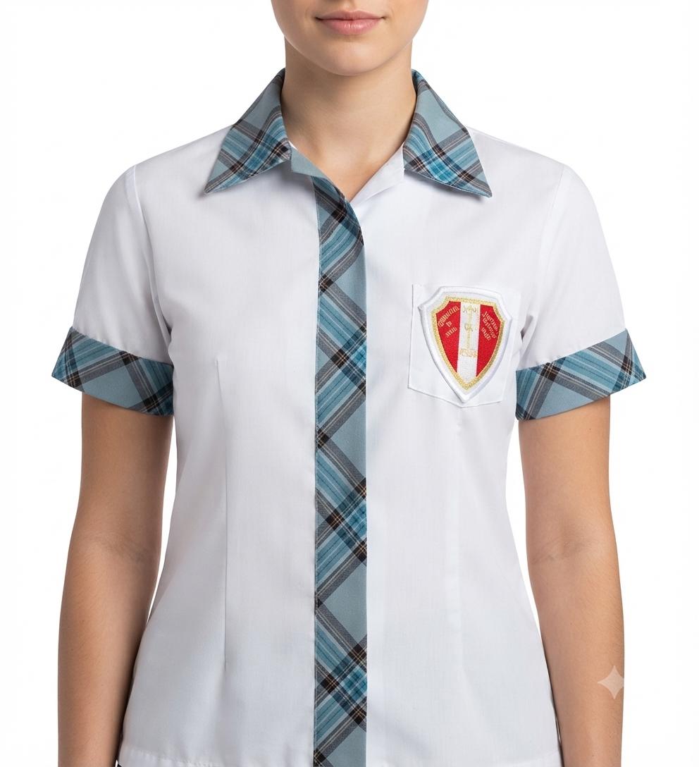 blusa azul serafin