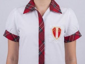 blusa roja serafin