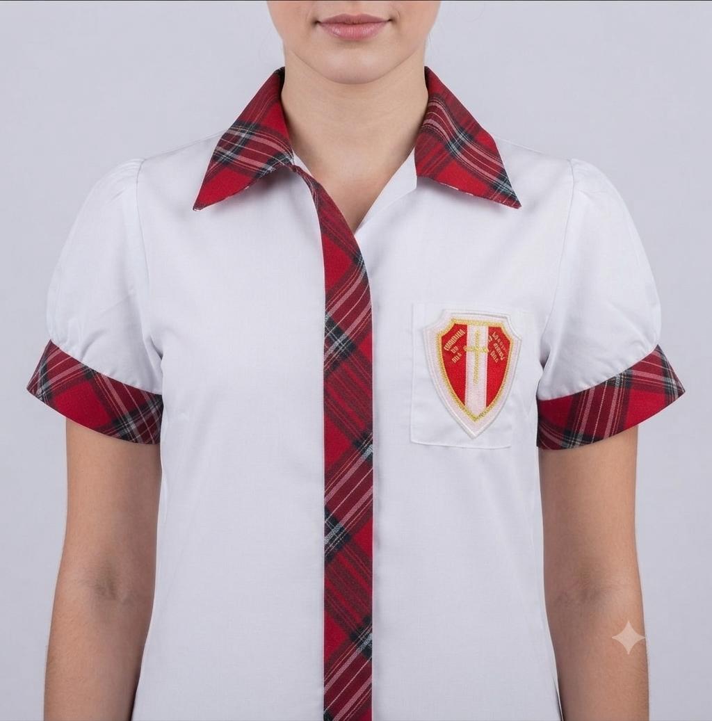 blusa roja serafin