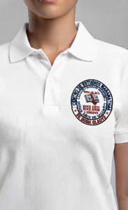 Polo Blanco Logo Maranatha