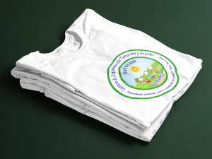 folded t shirts mockup over a flat backdrop 6492a (3)