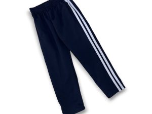 Pantalón Deportivo 2 Rayas Blancas Azul