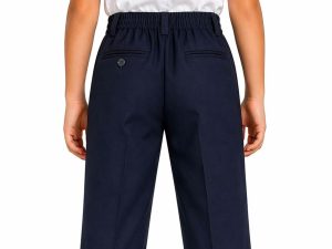 Pantalón Elástico Azul Marino Oscuro