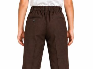 Pantalón Elástico Marrón