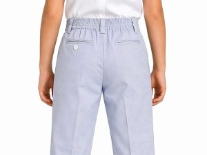 Pantalón Elástico Mil Rayas Azul