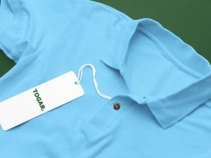 Polo Algodón Azul Claro