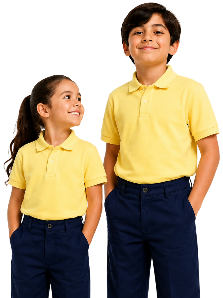Estudiantes con uniformes Togar