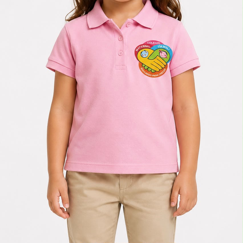 POLO ROSADO TIA MELI